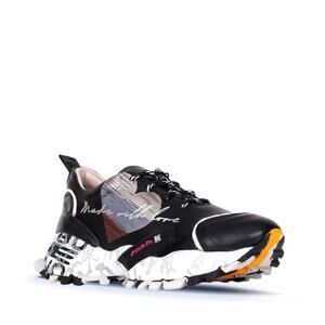 Bueno Black Sneakers Chunky Dad Shoe Lace Up  Womens Size EU 38 US 7.5 - 8